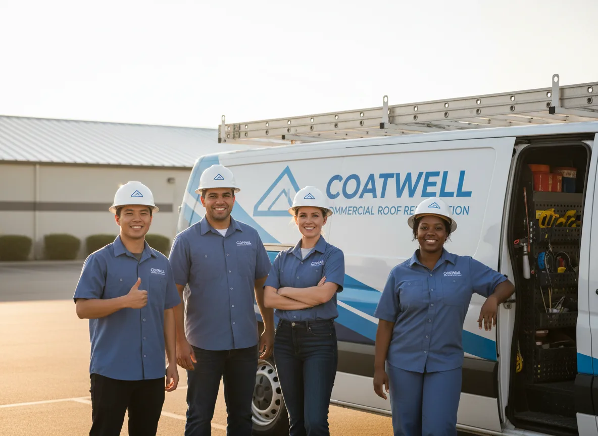 Commercial roof coating company in Gibson, GA